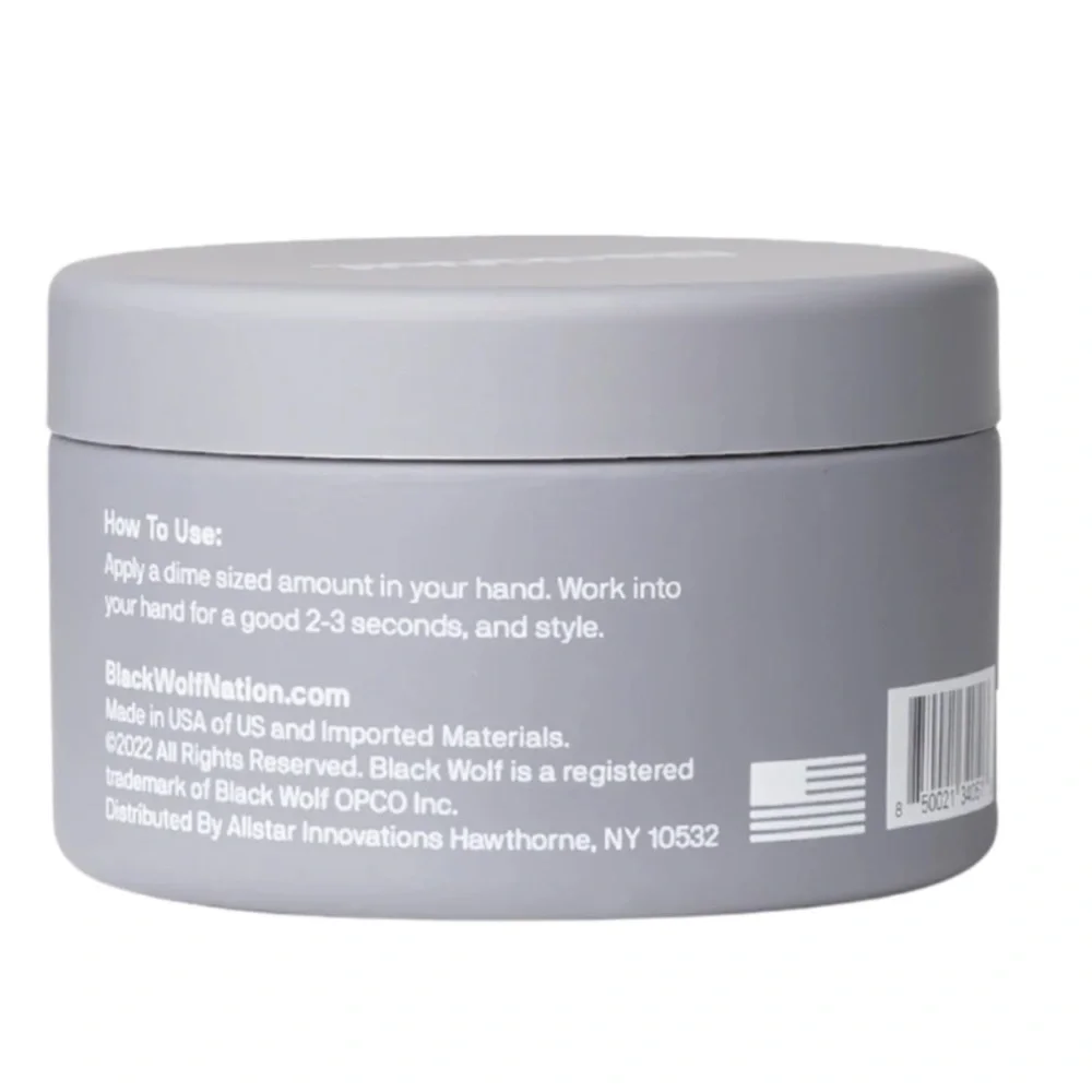 BlackWolf Medium Hold Styling Paste for Men
